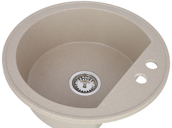 Chiuveta CASA BLANCA RONDO rotunda 51cm NISIP [2]