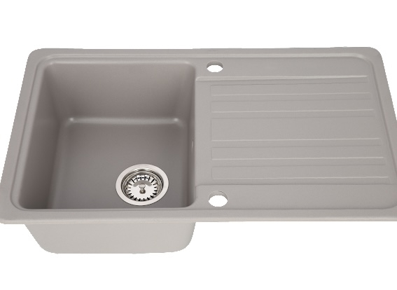 Chiuveta CASA BLANCA VERA 1 cuva si picurator 76X46 GRI [3]