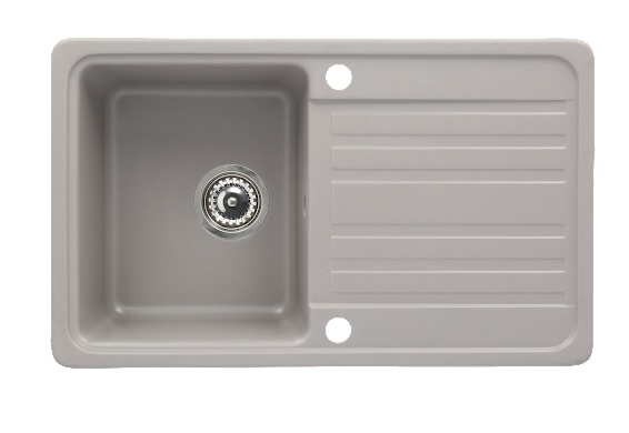 Chiuveta CASA BLANCA VERA 1 cuva si picurator 76X46 GRI [4]
