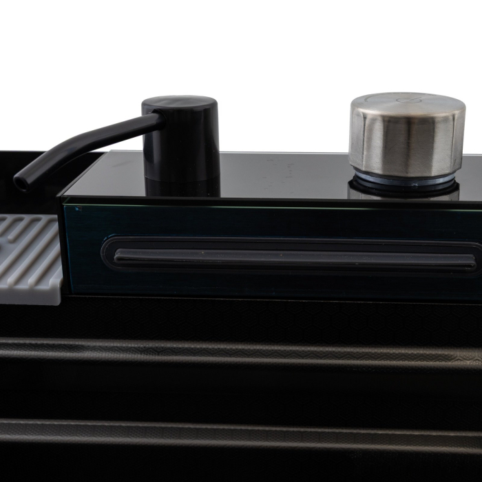 Chiuveta multifunctionala din inox nano black, honeycomb, seria Decor MIXXUS 750 × 460 mm [5]