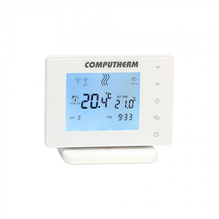 Termostat ambient Computherm E400RF, wireless, comanda prin internet cu ecran tactil [2]