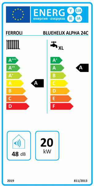 Centrala Termica pe gaz in condensare FERROLI Bluehelix Alpha 24C [2]