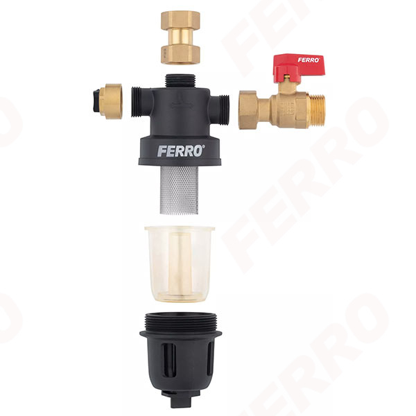 Filtru antimagnetita (Separator magnetic de impuritati) FERRO FMDS20 3/4'' [2]