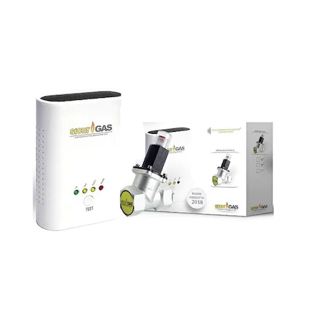 Kit Detector de gaz metan cu Electrovalva de 1/2" SICUR GAS [2]