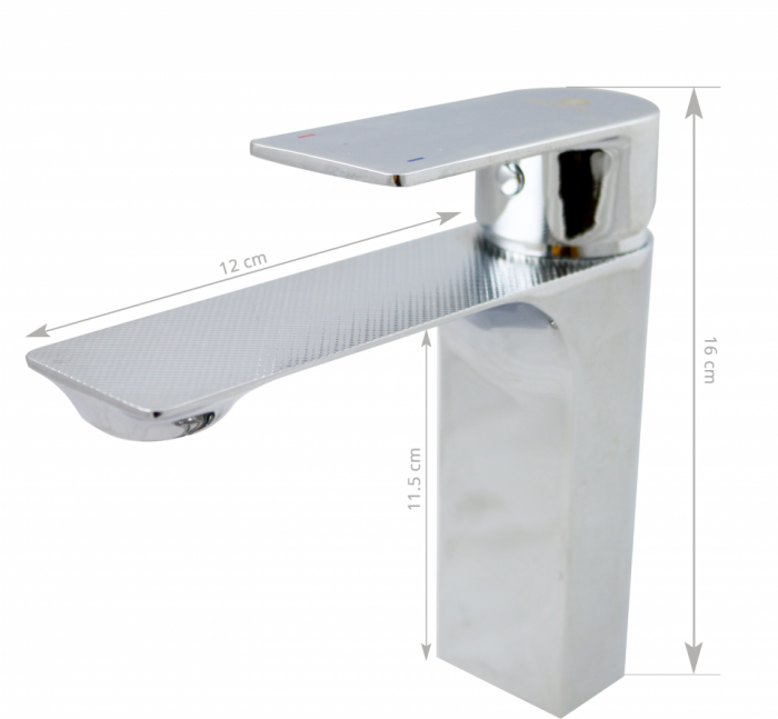 Baterie lavoar tip stalp design MODERN [3]