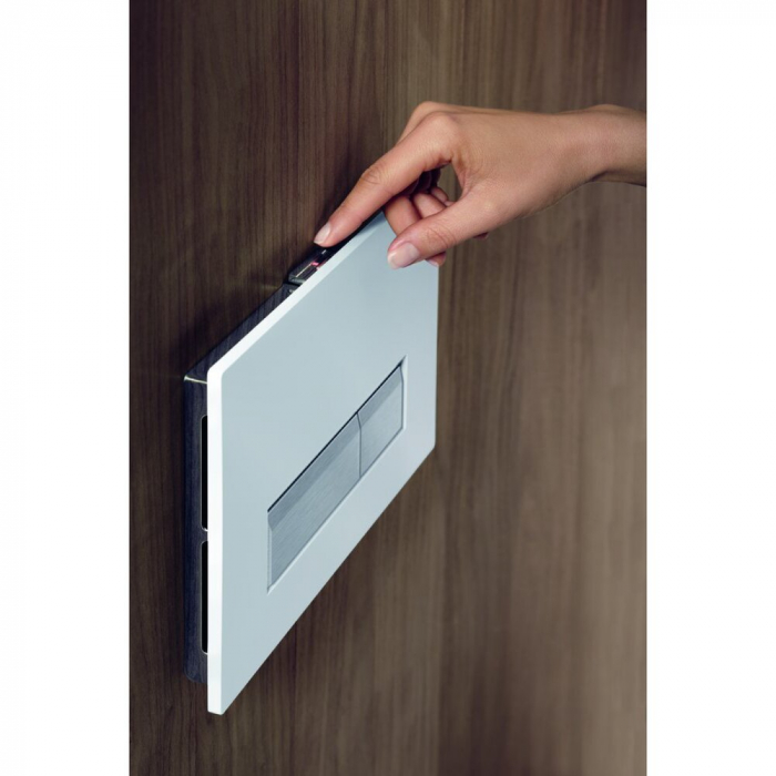 Modul Geberit DuoFresh cu declansare automata cromat lucios pentru rezervor incastrat Sigma 12 cm [3]