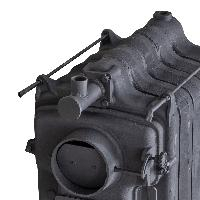 Pachet Cazan din FONTA pe combustibil solid HUNOR 28KW cu accesorii instalare si puffer 500L [6]