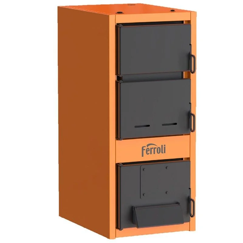 Pachet Cazan din otel pe combustibil solid FERROLI JAR 40 kw cu accesorii instalare [2]