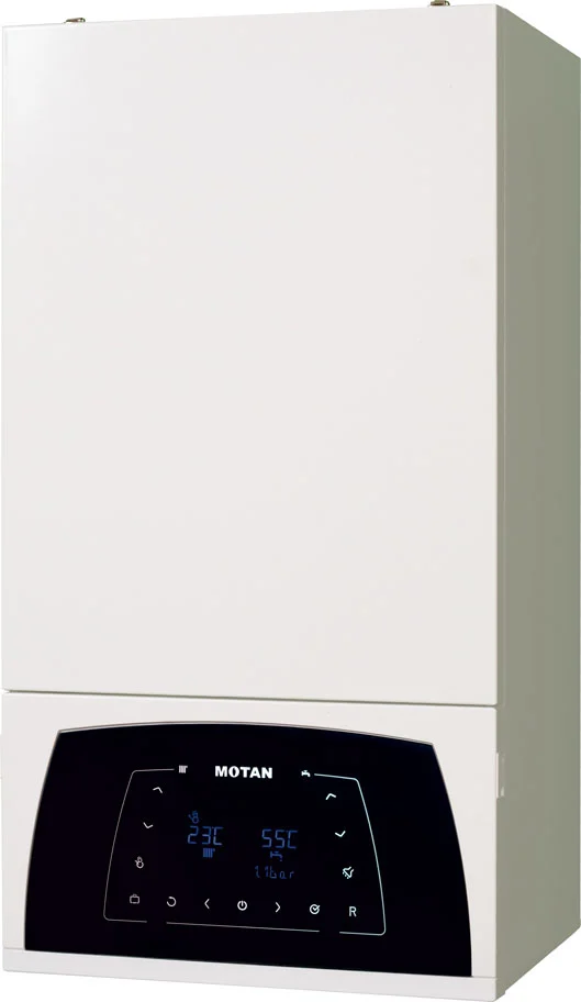 Pachet centrala termica pe gaz in condensatie MOTAN CONDENS PLUS 100 29KW(7 ani garantie), kit evacuare si filtru antimagnetita [2]