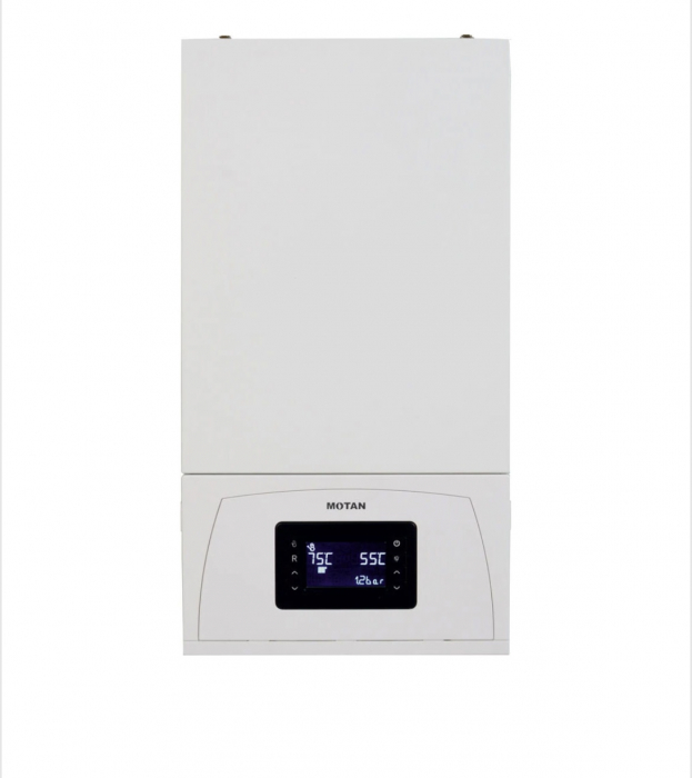 Pachet de baza: Centrala termica pe gaz in condensatie MOTAN CONDENS 100 25KW, kit evacuare si pachet instalare standard [2]