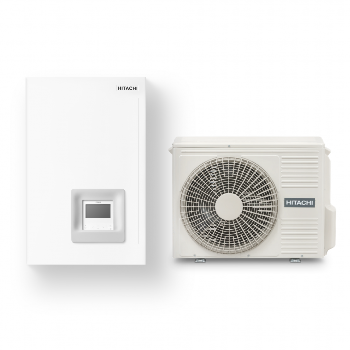 Pompa de caldura aer-apa Hitachi Yutaki S2, 4.3 kW, RWM-2.0R1E+RAS-2WHVRP1 [1]