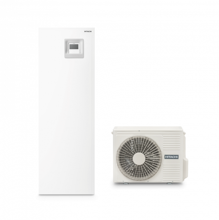 Pompa de caldura aer-apa Hitachi Yutaki S2 Combi, 4,3 kW, boiler 220 L, RWD-2.0RW1E-220S+ RAS-2WHVRP1 [1]