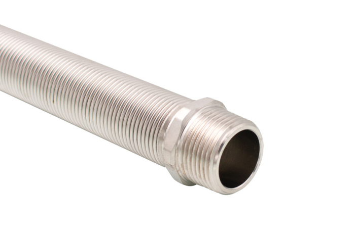 Racord antivibrant inox 1"MF 220-420mm [1]
