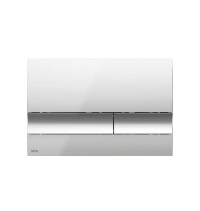 Rezervor WC, incastrat, Alcadrain AM101/1120, 51 x 112 cm, clapeta actionare crom si sistem de fixare incluse [2]