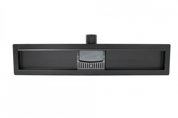 Rigola din inox CLASSIC NEGRU 600x70 [3]