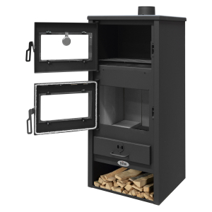 Semineu cu functionare pe lemne cu cuptor Ferroli Treviso C 10.6 kW [2]