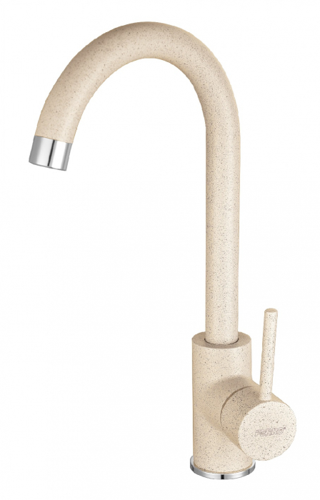 Set Chiuveta bucatarie Ferro Mezzo II 1 Cuva Rotunda 51 cm si Baterie Ferro FREYA stativa bucatarie BFR41S [6]