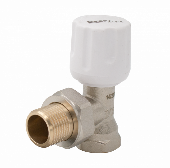 Set robineti radiator tur/retur 1/2"MF [4]