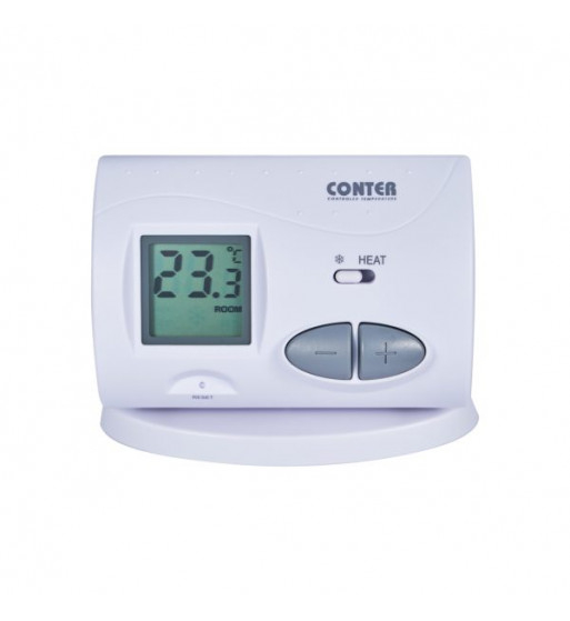 TERMOSTAT DE AMBIENT NEPROGRAMABIL CU RADIOCOMANDA CONTER CT3W [2]