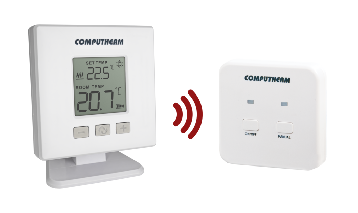 Termostat de cameră fără fir (cu radiofrecvență), COMPUTHERM Q32RF [3]