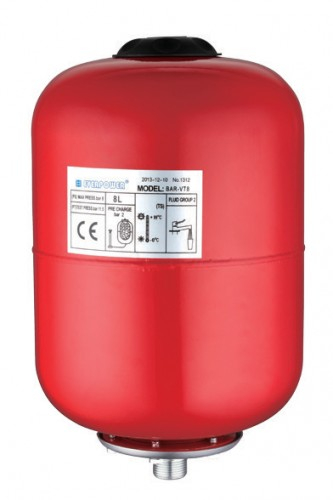 Vas expansiune mixt vertical 8 l Everpro [2]