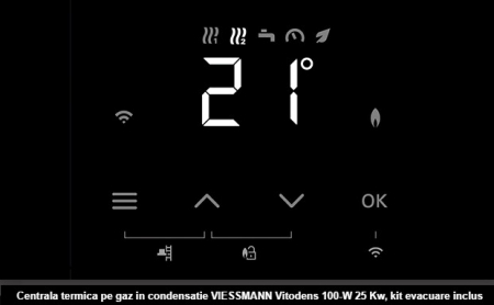 Centrala Termica pe gaz in condensare VIESSMANN VITODENS 100W 32KW doar incalzire [1]