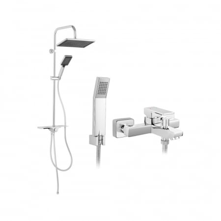 Produse Amenajare Baie - Pachet Set de dus Ferro KANTO+baterie Cada/dus Ferro Zicco NP94VL+BZI11