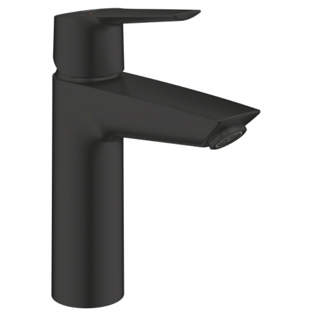 Produse Amenajare Baie - Baterie baie pentru lavoar, Grohe Eurosmart 233222433, montaj stativ, monocomanda, finisaj negru mat