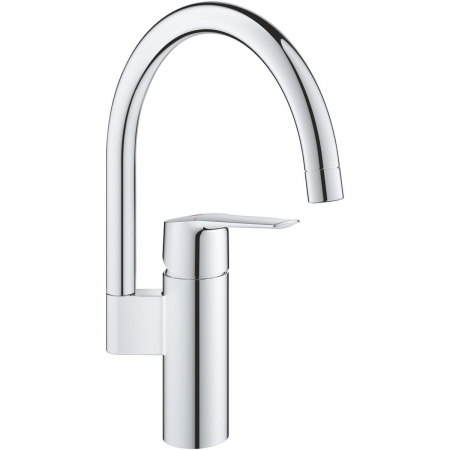 Produse Amenajare Baie - Baterie bucatarie, Grohe Eurosmart 33202003, stativa, monocomanda, alama, finisaj cromat