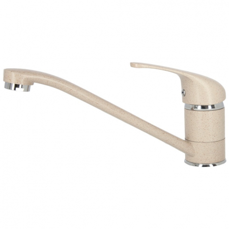 Amenajare bucatarie - Baterie chiuveta bucatarie CasaBlanca monocomanda H11.5 cm, bej SAND4