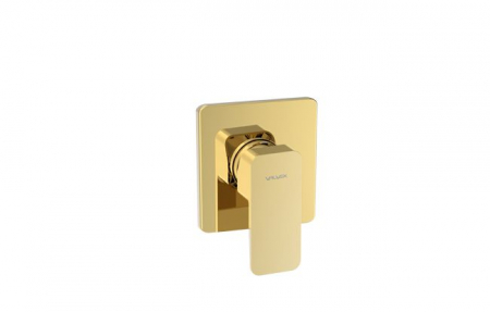 Baterii sanitare - Baterie incastrata loft pentru cabina dus,cu corp incastrat,auriu