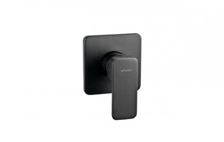Baterii sanitare - Baterie incastrata loft pentru cabina dus,cu corp incastrat,negru mat
