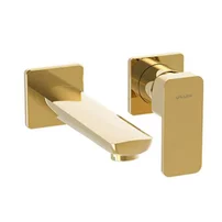 Baterii sanitare - Baterie incastrata loft pentru lavoar,auriu