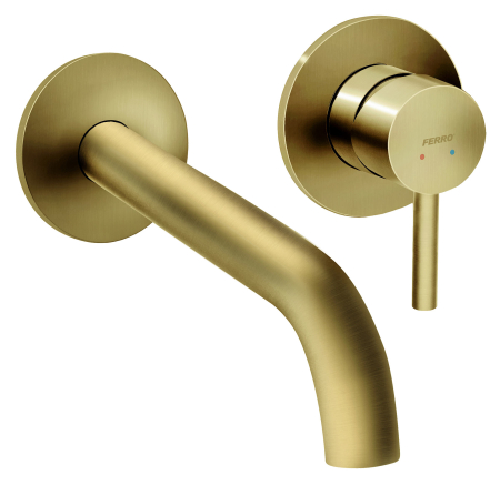 Baterii sanitare - Baterie lavoar incastrat GOLD FERRO CIRICULUS