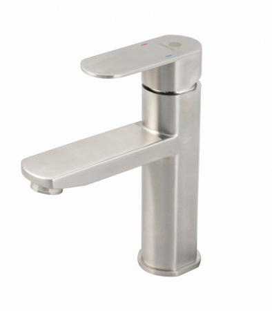 Baterie lavoar INOX pipa scurta, Ermetiq [2]