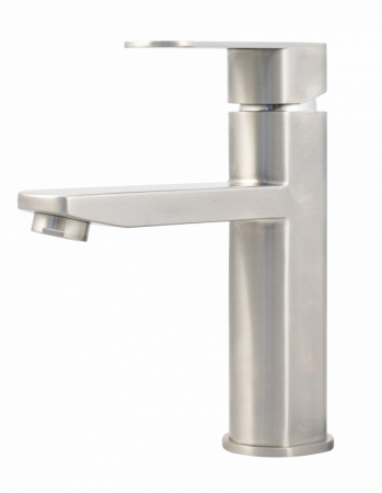 Baterie lavoar INOX pipa scurta, Ermetiq [1]