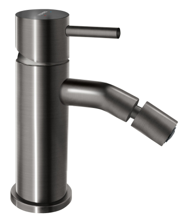 Baterii sanitare - Baterie stativă bideu GUN METAL, cu ventil FERRO CIRICULUS