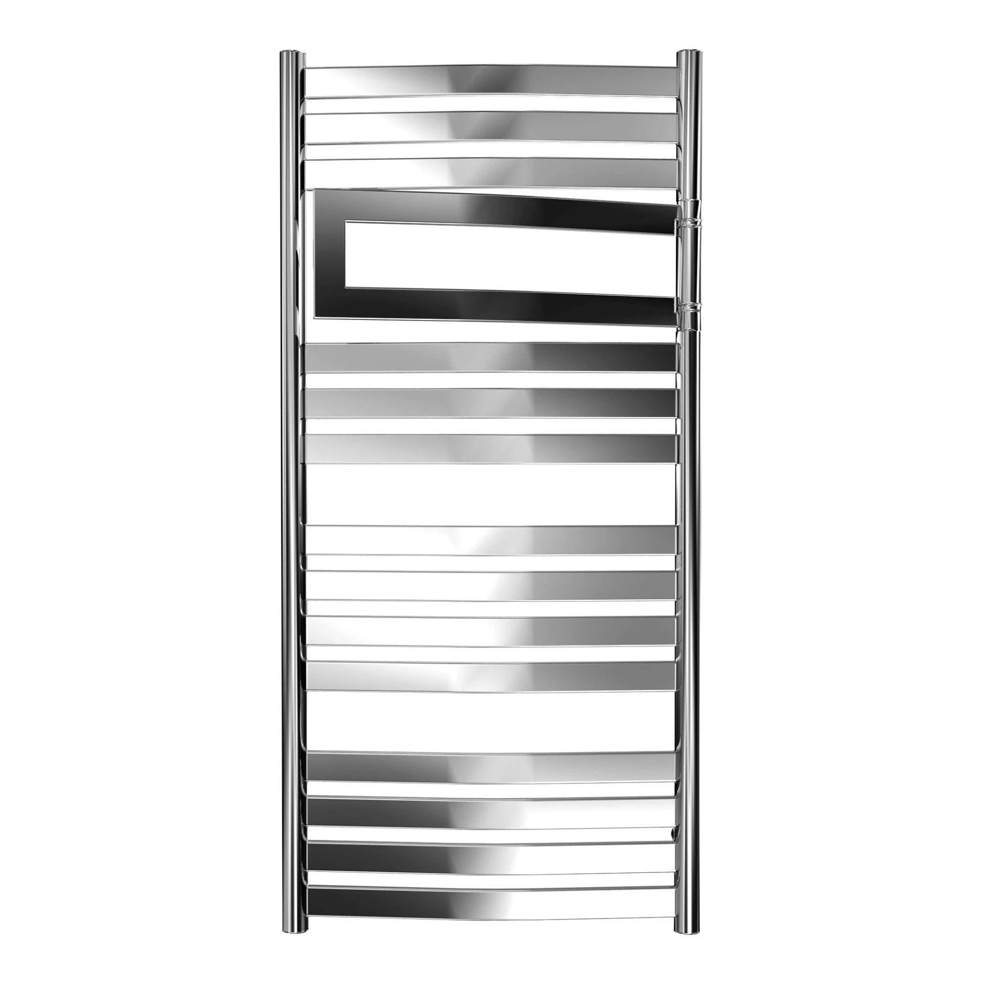 Calorifer baie portprosop decorativ cromat 565/1160 mm VULCAN NV FLEXI cu kit de instalare [2]