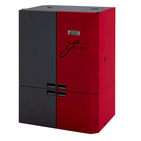 Cazane, Centrale si Termoseminee cu functionare pe peleti - Cazan compact pe peleti ALFAPLAM Grande - 28 kW