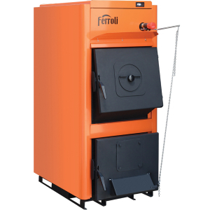 Centrale Termice pe Combustibil Solid Ferroli - Cazan din otel pe combustibil solid Ferroli FSB PRO 50kw