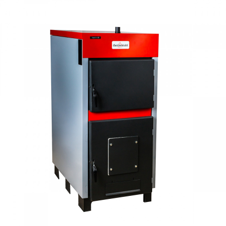 Centrale termice pe combustibil solid fara gazeificare - Centrala termica cu functionare pe combustibil solid THERMOSTAHL ECOWOOD STANDARD 60KW