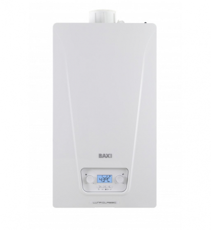 Centrale Termice pe gaz in condensare si clasice - CENTRALA TERMICA PE GAZ BAXI LUNA CLASSIC 28 INT-B , AT+ACM, CU KIT ORIZONTAL 60/100