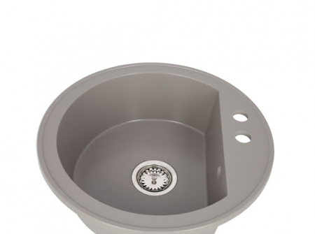 Amenajare bucatarie - Chiuveta CASA BLANCA RONDO rotunda 51cm GRI