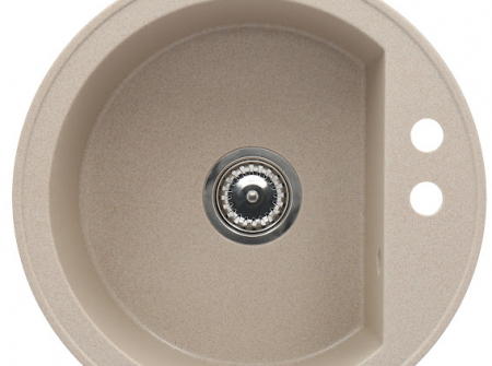 Chiuveta CASA BLANCA RONDO rotunda 51cm NISIP [2]