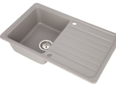 Amenajare bucatarie - Chiuveta CASA BLANCA VERA 1 cuva si picurator 76X46 GRI