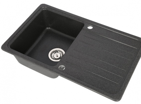 Amenajare bucatarie - Chiuveta CASA BLANCA VERA 1 cuva si picurator 76X46 NEAGRA