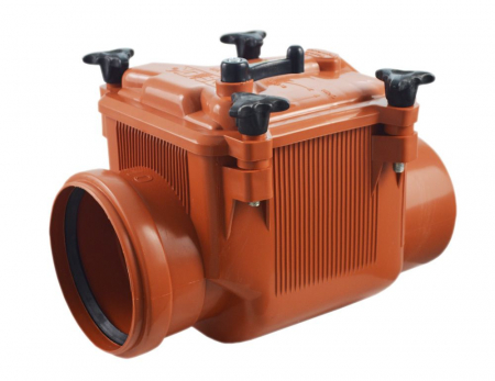 Instalatii apa/gaz/canalizare - Clapeta antiretur PVC 125