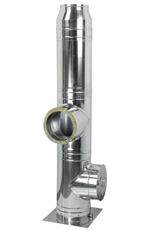 Cosuri de fum inox profesionale - Cos de fum profesional KaminINOX Primo 8m D180mm 90G / consola