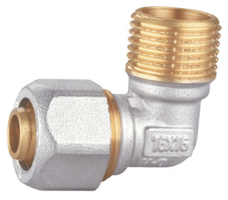 Instalatii apa/gaz/canalizare - Cot pexal 16*1/2 FE