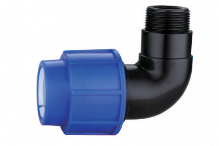Instalatii apa/gaz/canalizare - Cot compresiune FE 25*3/4 la 90
